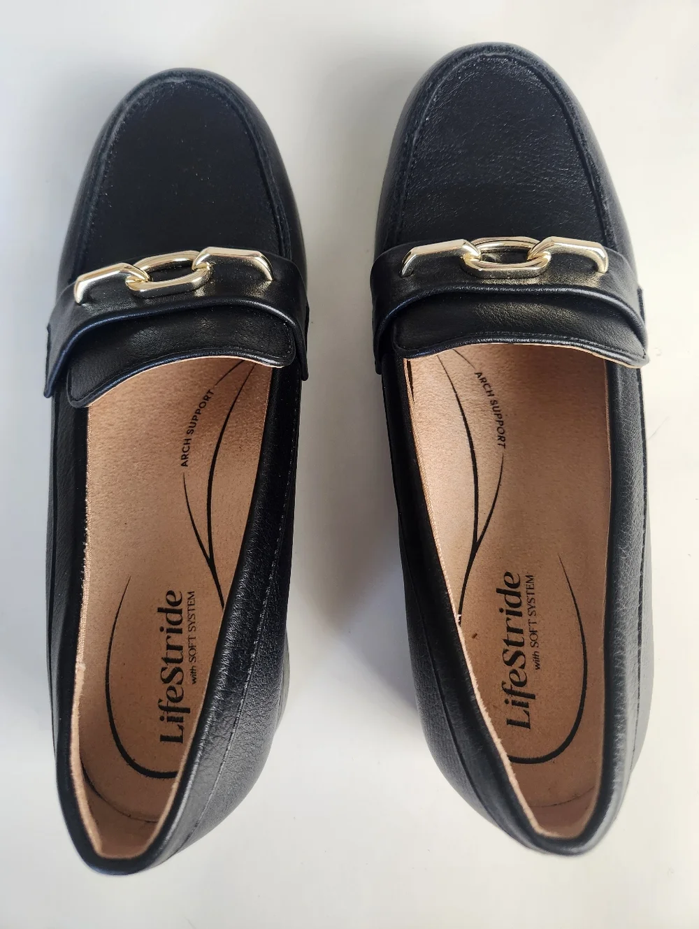 LifeStride Sonoma Black Career/School Loafer Size 5.5 NWOT